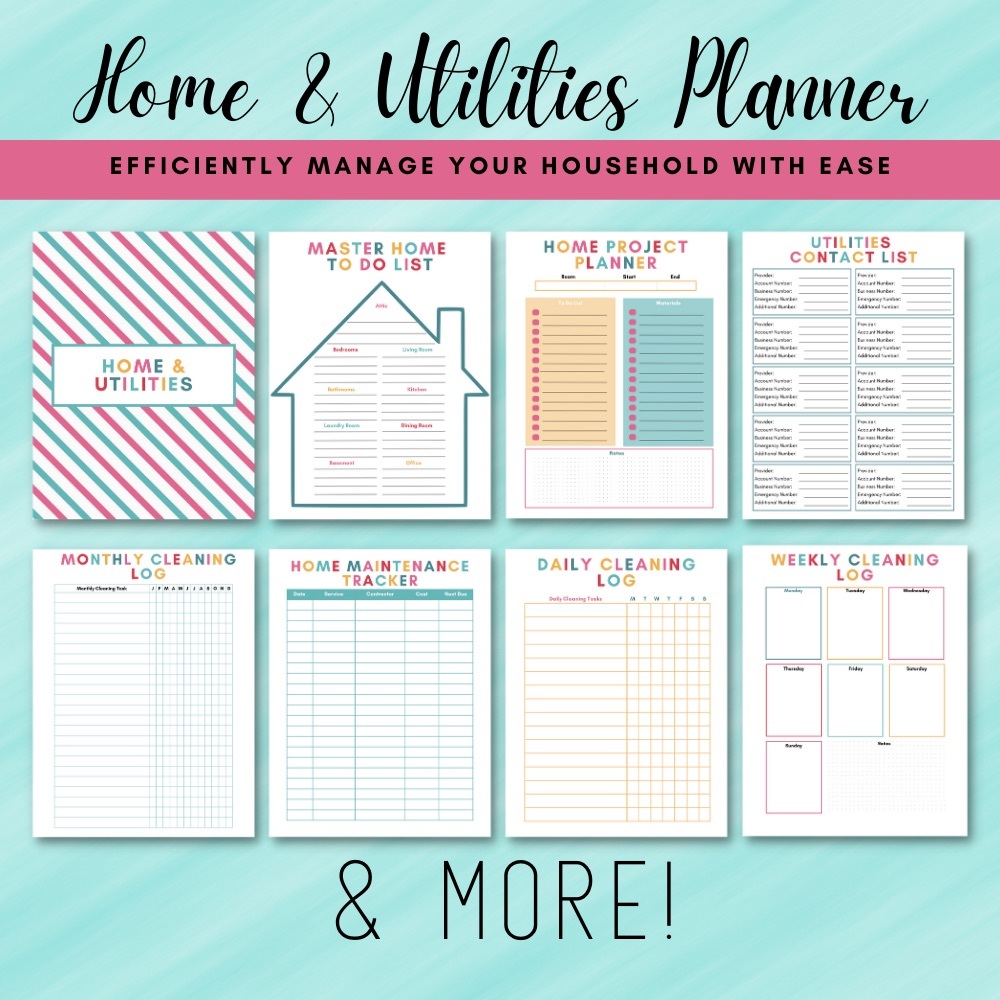 Printable Home Management Binder - Picture 5 of 9